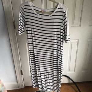 LuLaRoe Julia Dress - Medium